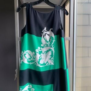 Tibi sleeveless silk dress